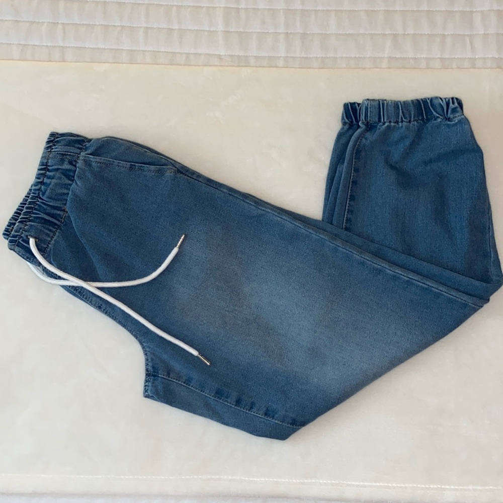 Forever 21 denim joggers